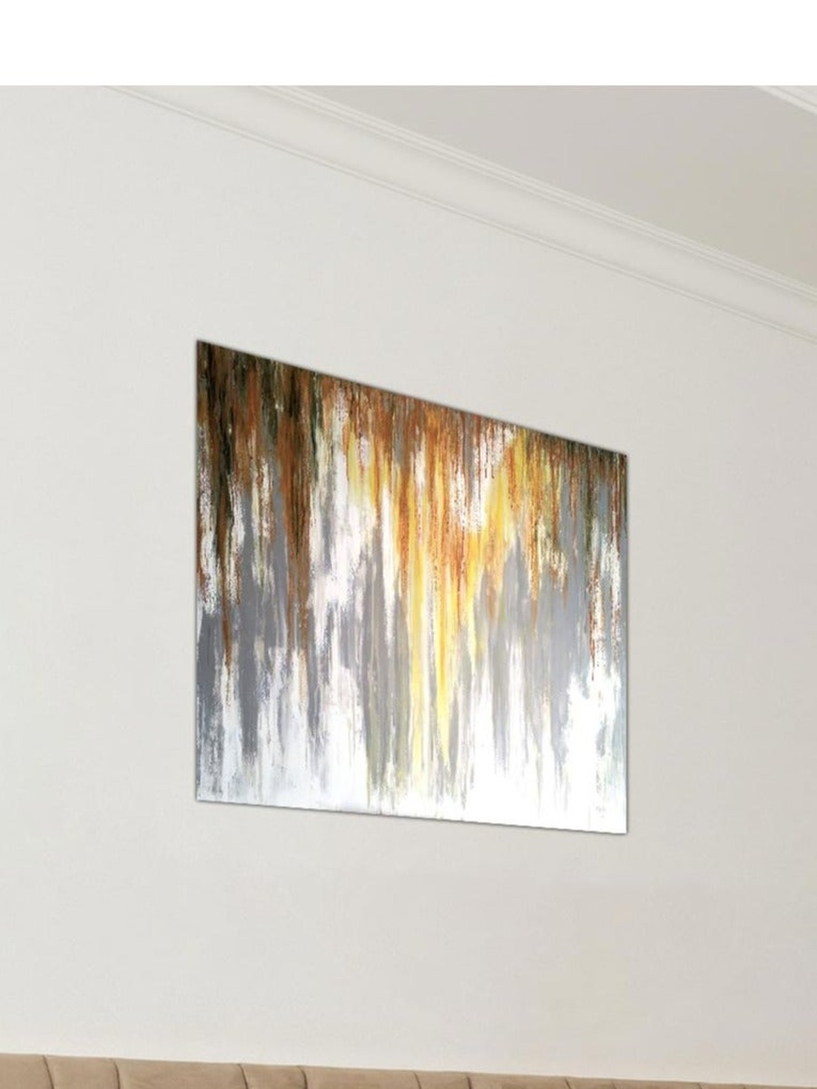 Multicolor Abstract Painting Decorative Wall Art, 50cm x 50cm