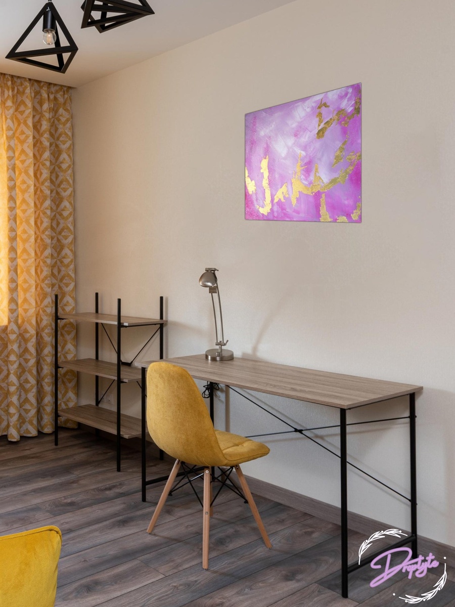 Multicolor Abstract Painting Decorative Wall Art, 50cm x 50cm