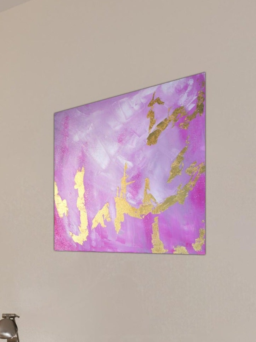 Multicolor Abstract Painting Decorative Wall Art, 50cm x 50cm