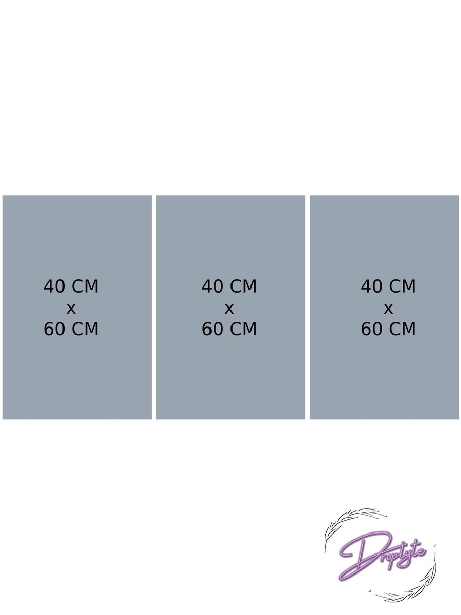 3-Piece Best Mom Mothers Day Special Gift Decorative Wall Art, 120cm x 60cm