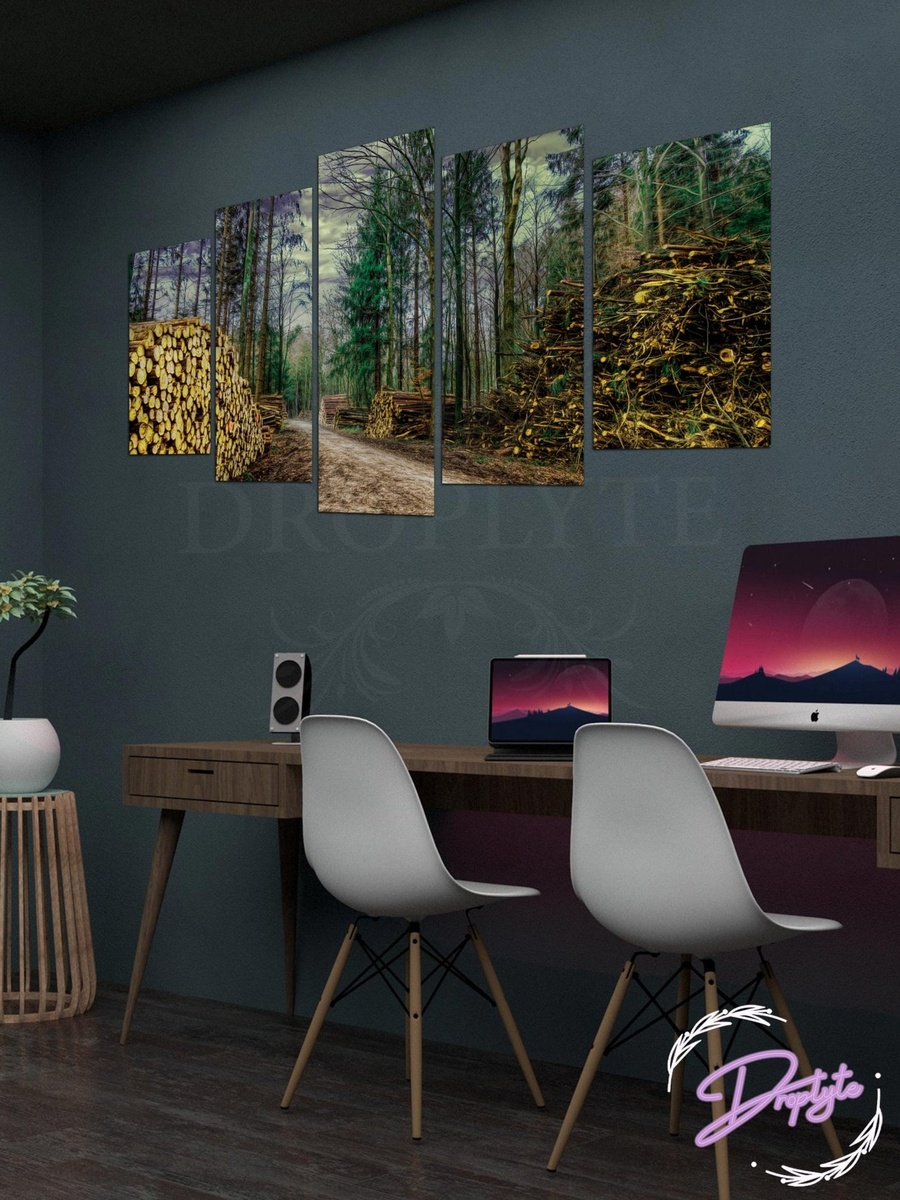 5-Piece Nature Beauty Wall Art
