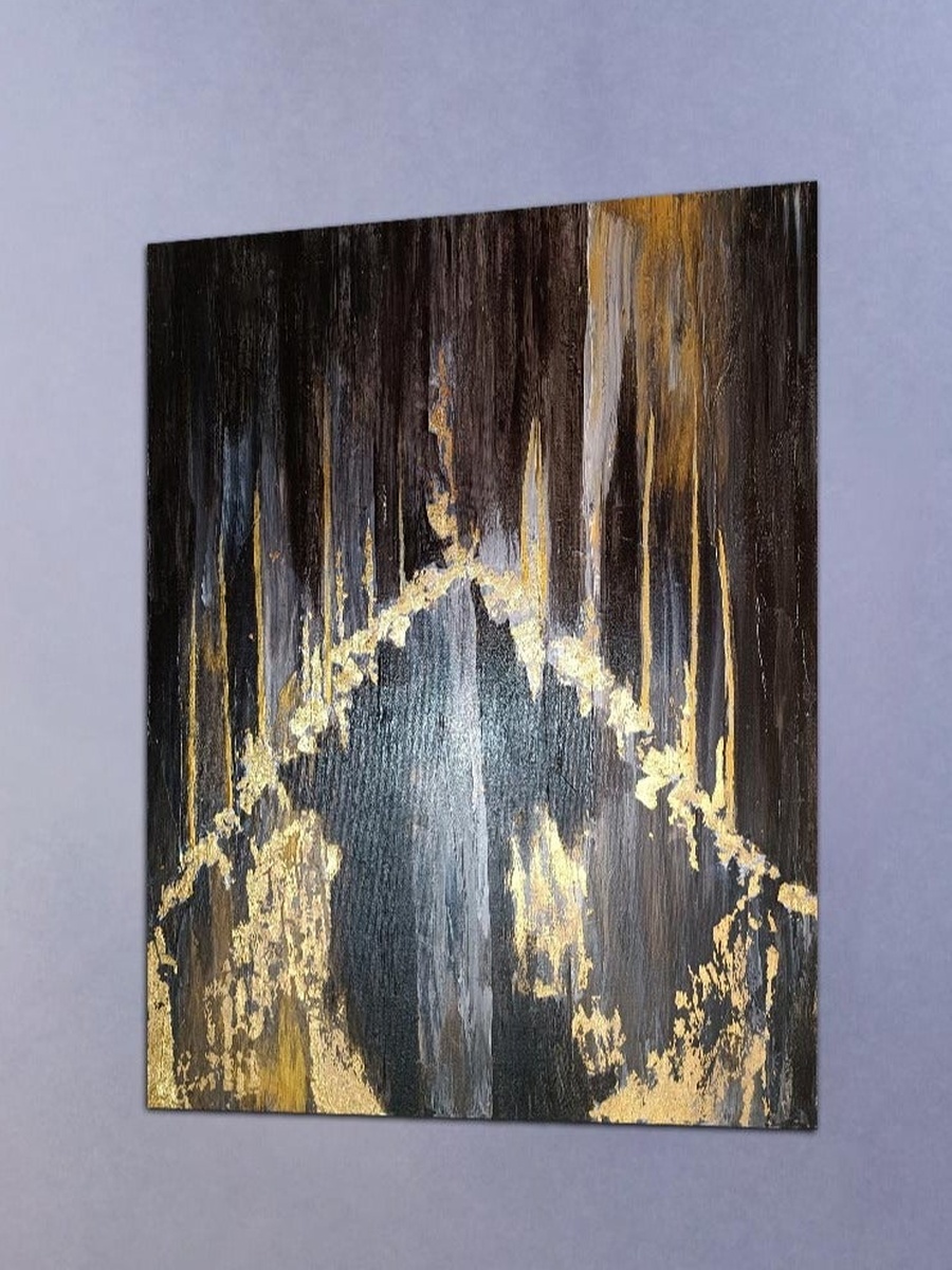 Multicolor Abstract Painting Decorative Wall Art, 40cm x 60cm