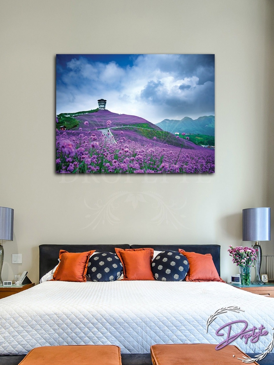 Beautiful Scenery Wall Art Canvas with Wooden Frame, 40cm x 30cm