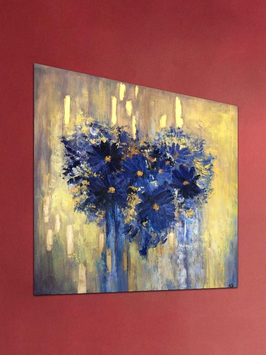 Multicolor Abstract Painting Decorative Wall Art, 50cm x 50cm
