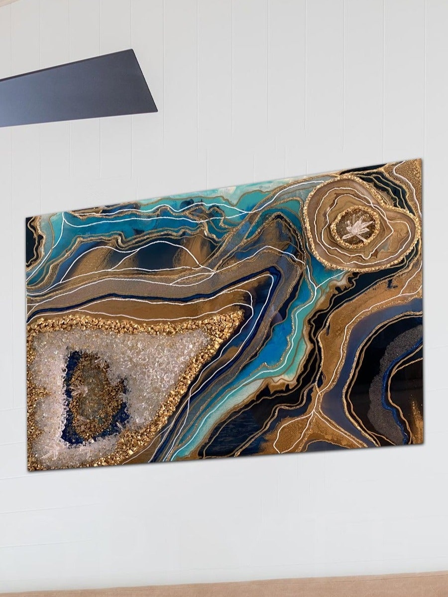 Multicolor Abstract Painting Decorative Wall Art, 60cm x 40cm