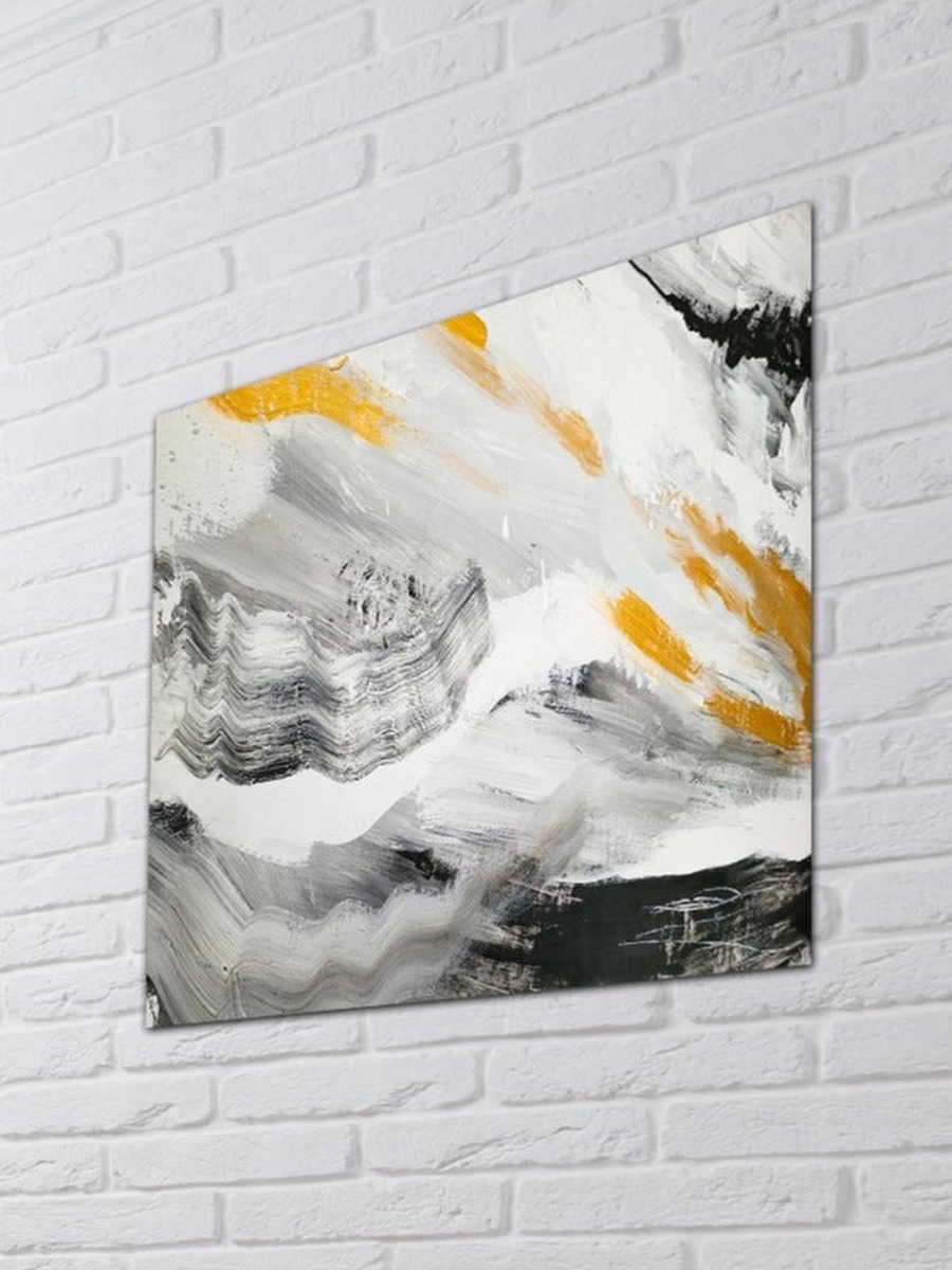 لوحة جدارية لرسم تجريدي، 50 سم × 50 سم