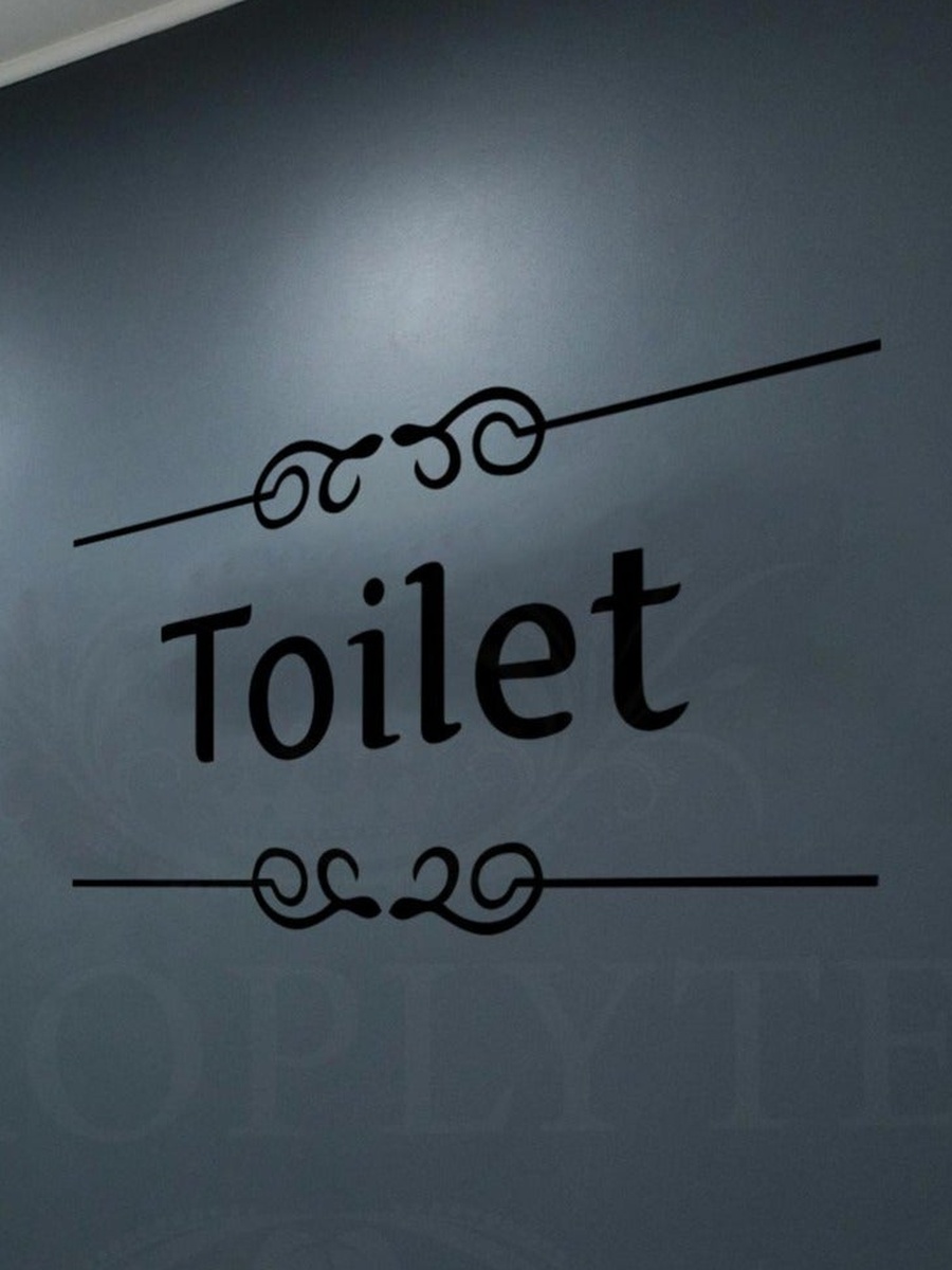 Toilet Wall Stickers