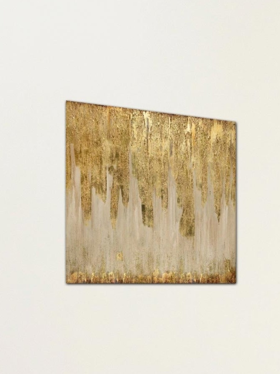 لوحة فنية جدارية ديكورية مجردة متعددة الألوان، 30 سم × 30 سم