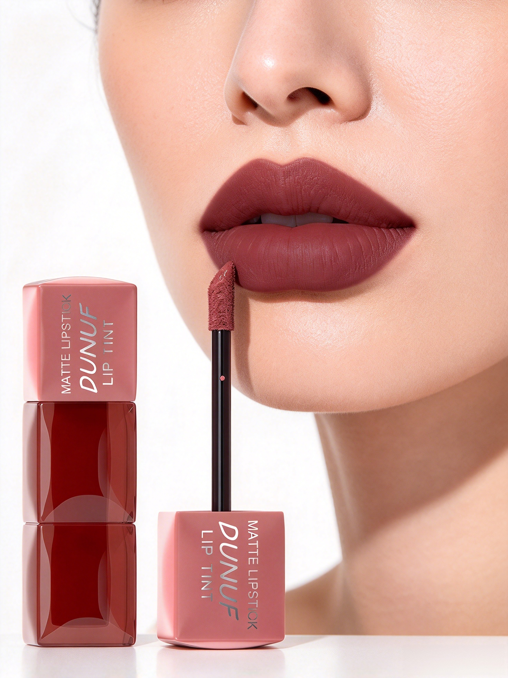 Matte Lip Tint - Shade 04 Dark Pink Velvet Finish