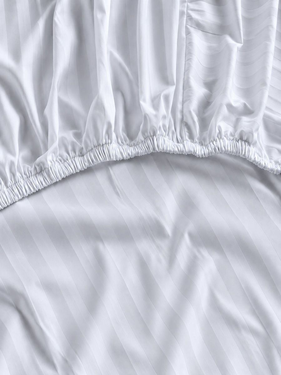 Cotton Ease Fitted Sheet, 180x200x33cm - Grey