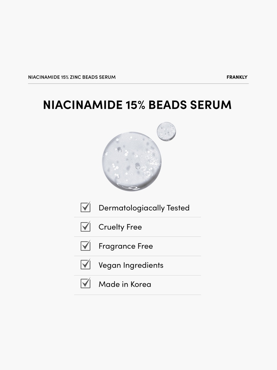 Niacinamide 15% Zinc Beads Serum 30Ml