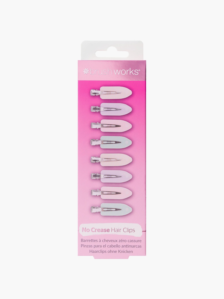 Pastel No Crease Hair Clips 8 Pcs