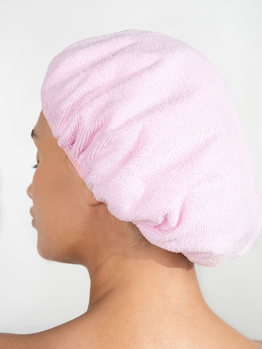 Reversible Shower Cap Leopard Pattern 1 Pc