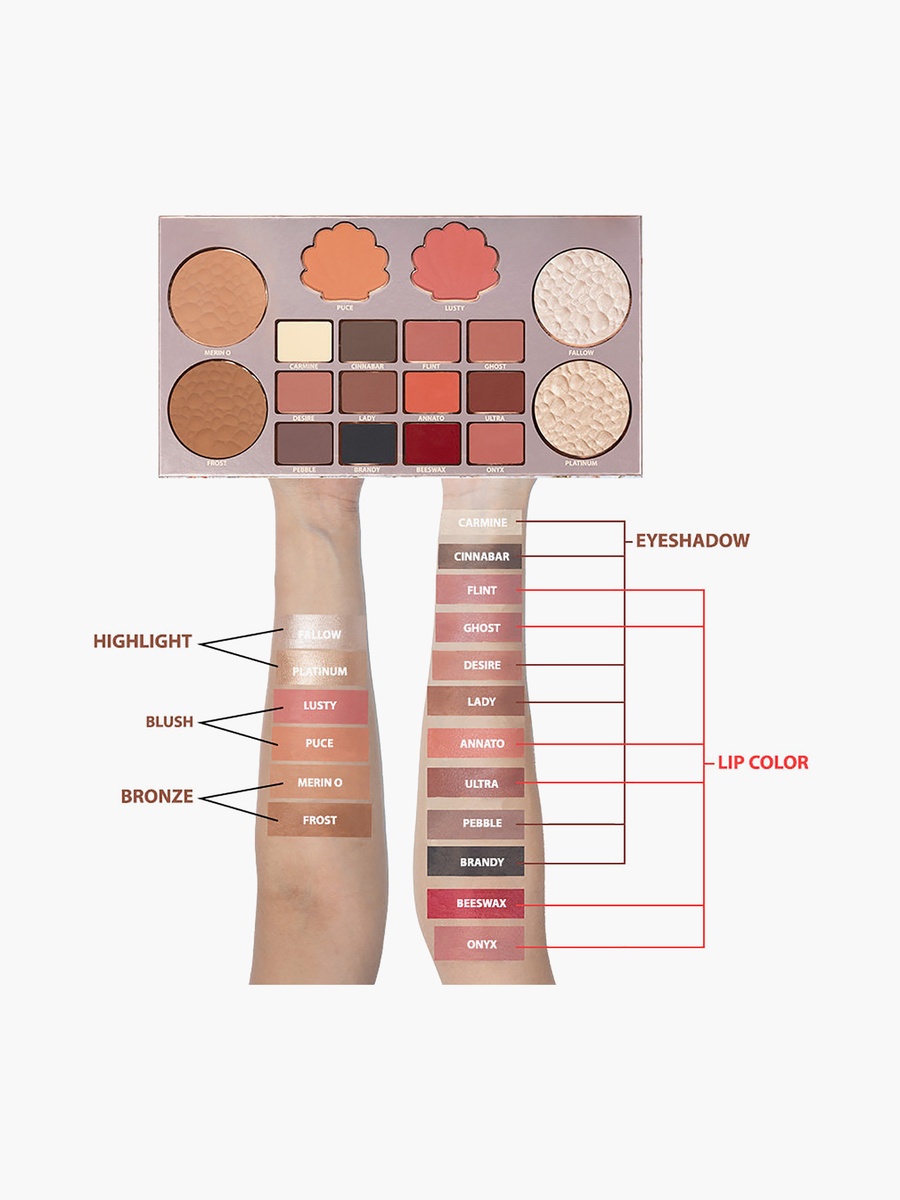 Gleaming Pearls All In One Palette 37.5gm