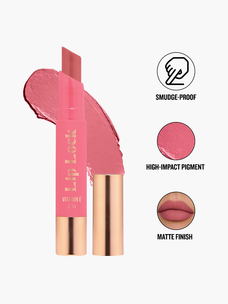 Lip Lock Matte Lipstick 2.5gm