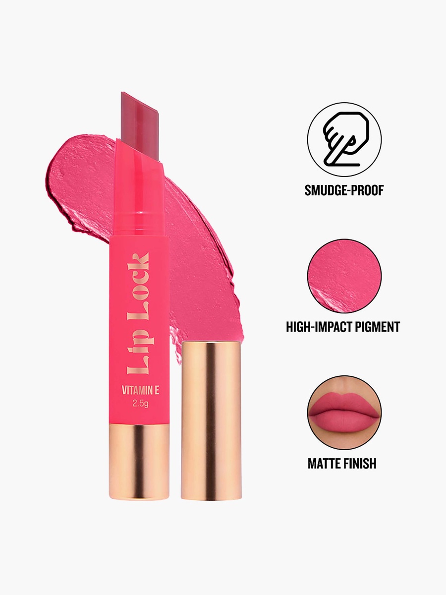 Lip Lock Matte Lipstick 2.5gm