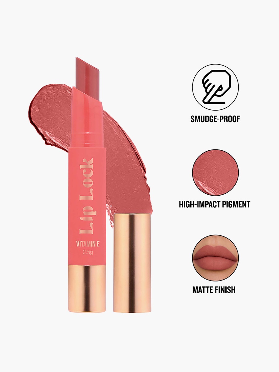 Lip Lock Matte Lipstick 2.5gm