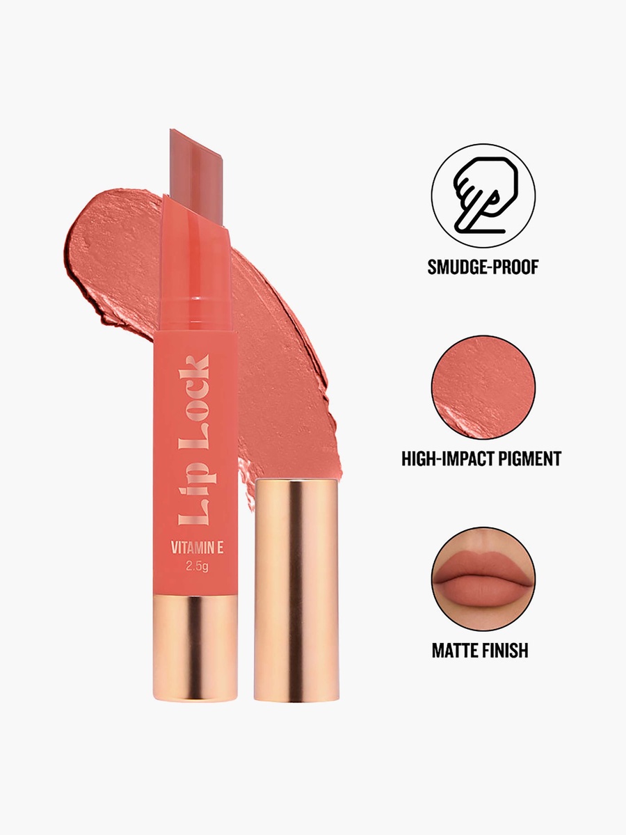 Lip Lock Matte Lipstick 2.5gm