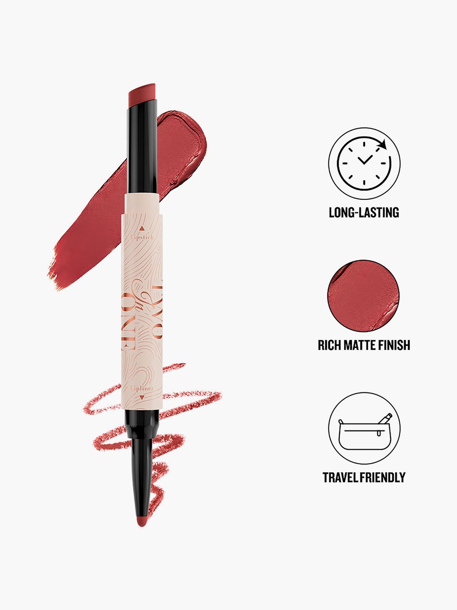 2 in 1 Lipstick and Lipcare 1.6gm