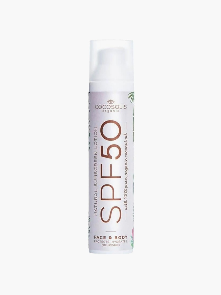 Natural Sunscreen Lotion Spf 50 100 Ml
