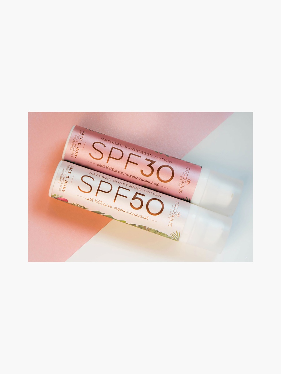 Natural Sunscreen Lotion Spf 50 100 Ml