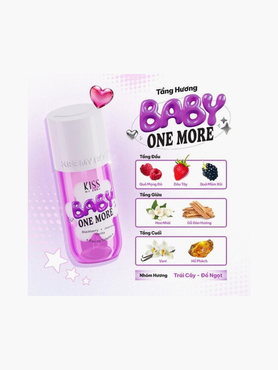 Hair and Body Mist Baby One More 88 ml