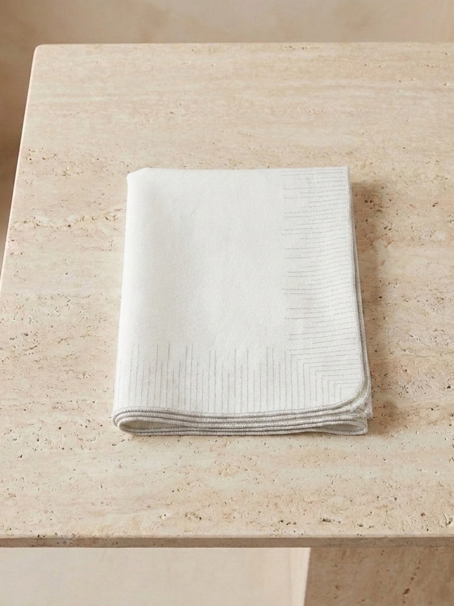 Nehma 4-Piece Embroidered Napkin Set - 45x45 cms
