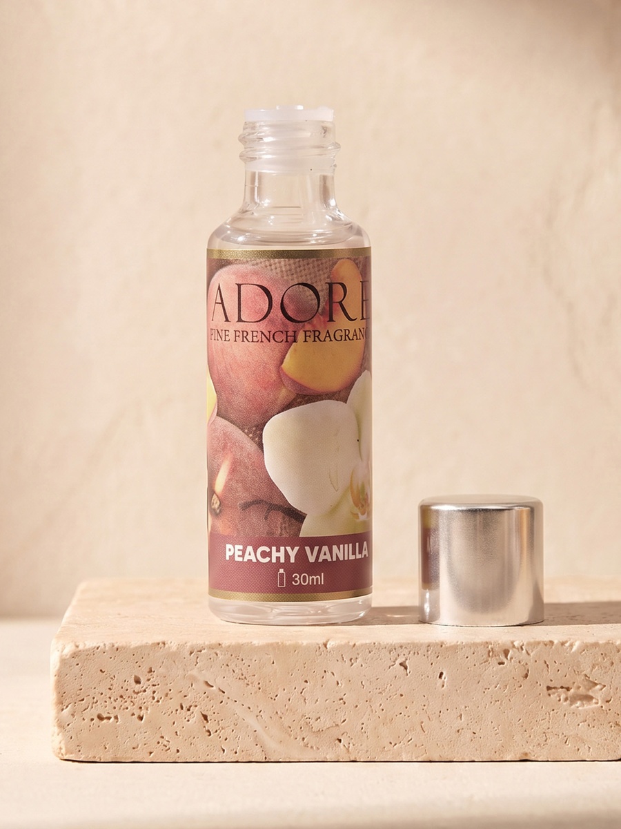 زيت عطري أدور برائحة الخوخ والفانيليا سعة 30 مل