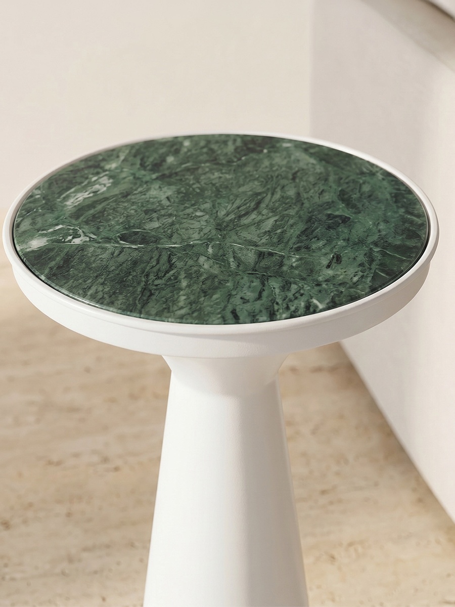 Marble Top Accent Table