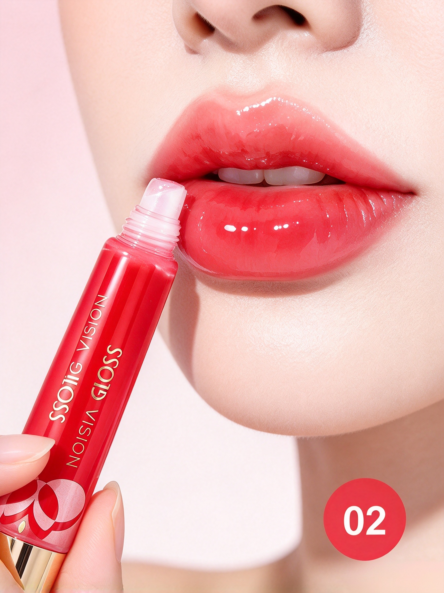 Pink Lip Gloss
