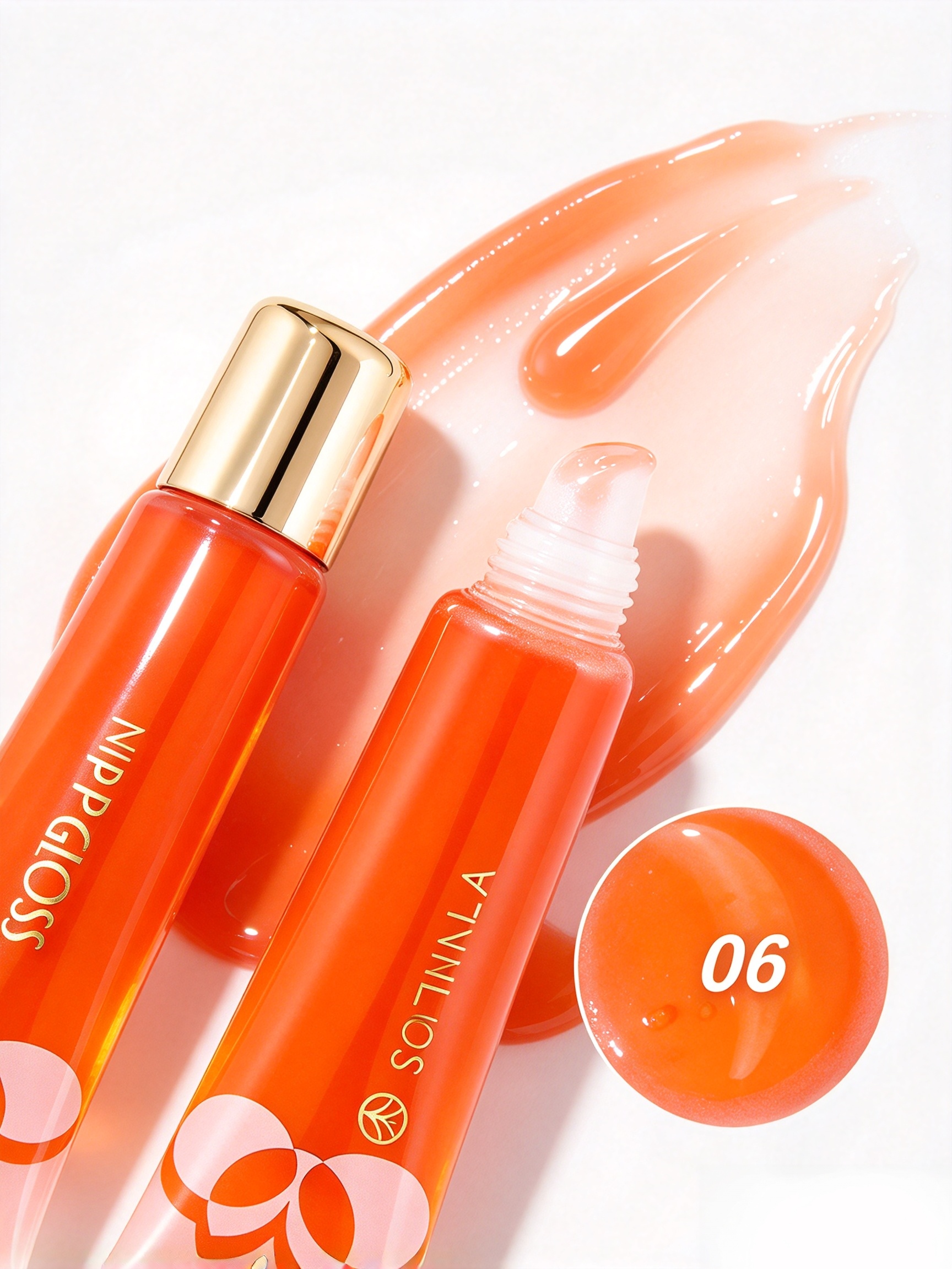 Pink Glossy Lip Gloss
