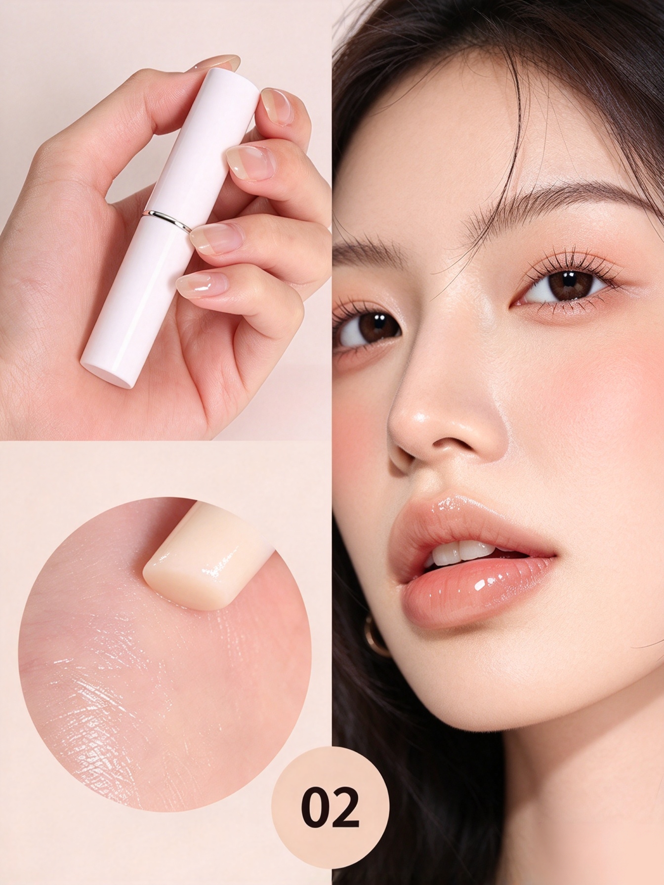 Hydrating Nude Lip Gloss Balm