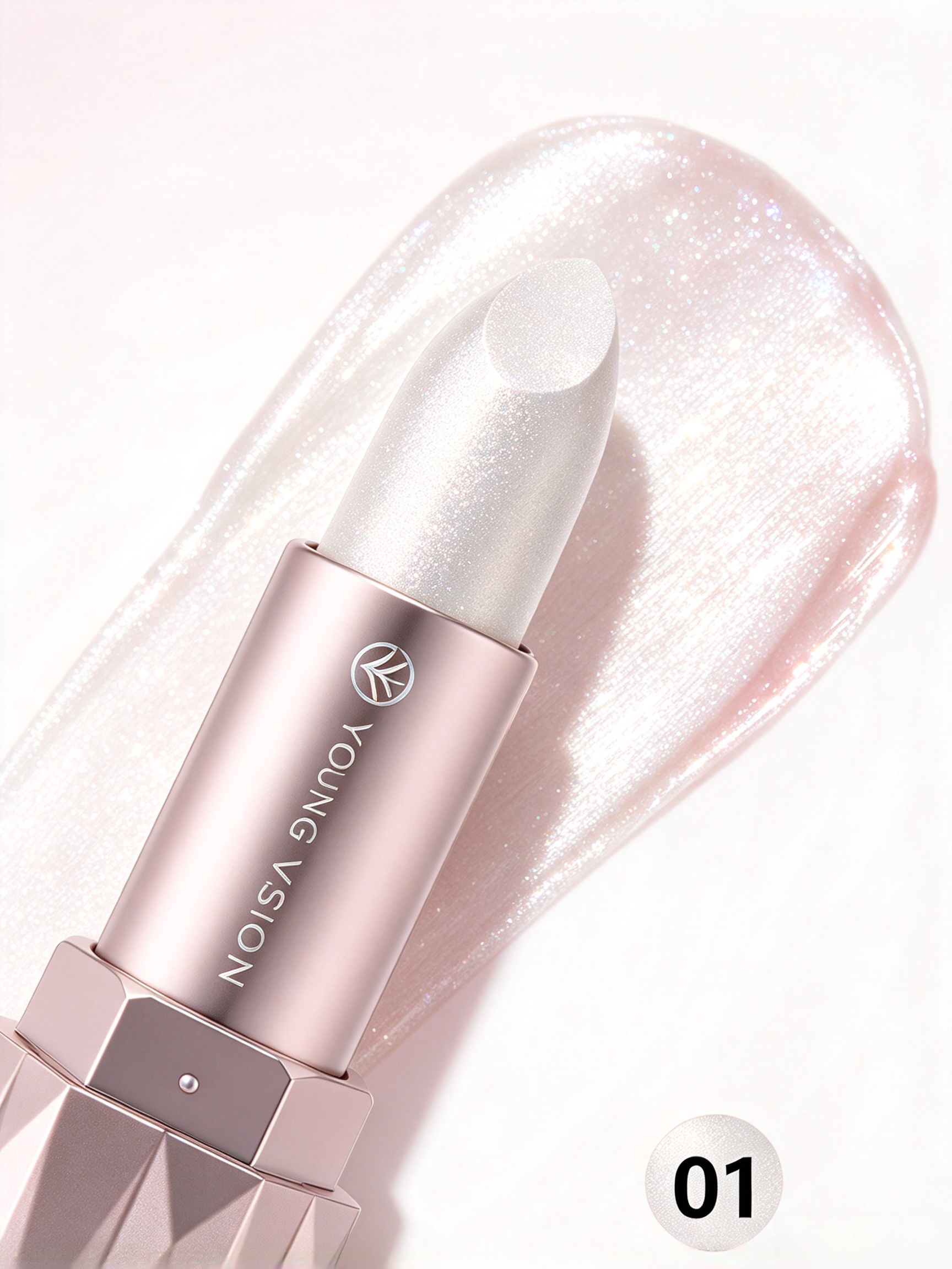 Shimmer Silver Lipstick