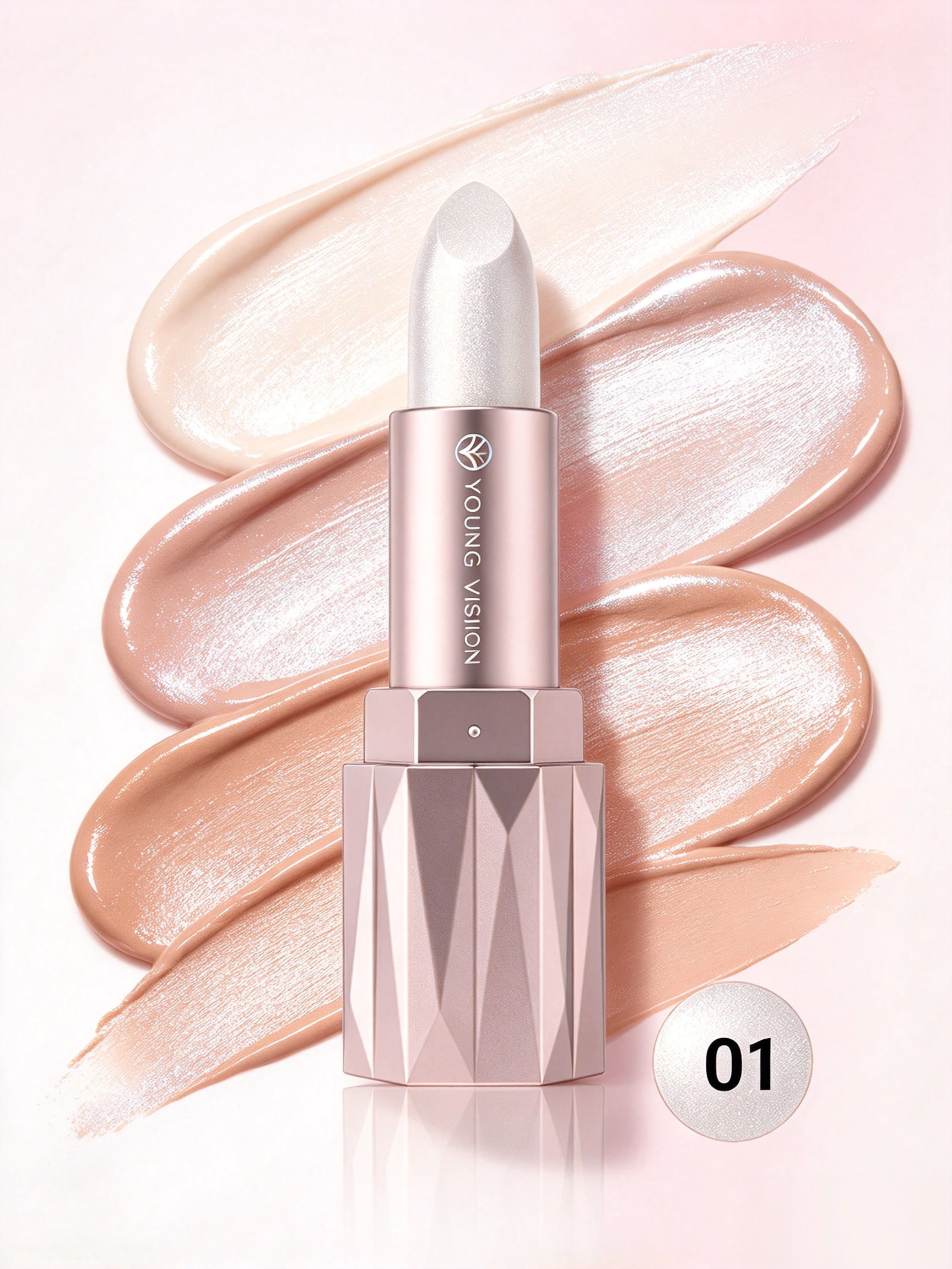 Shimmer Silver Lipstick