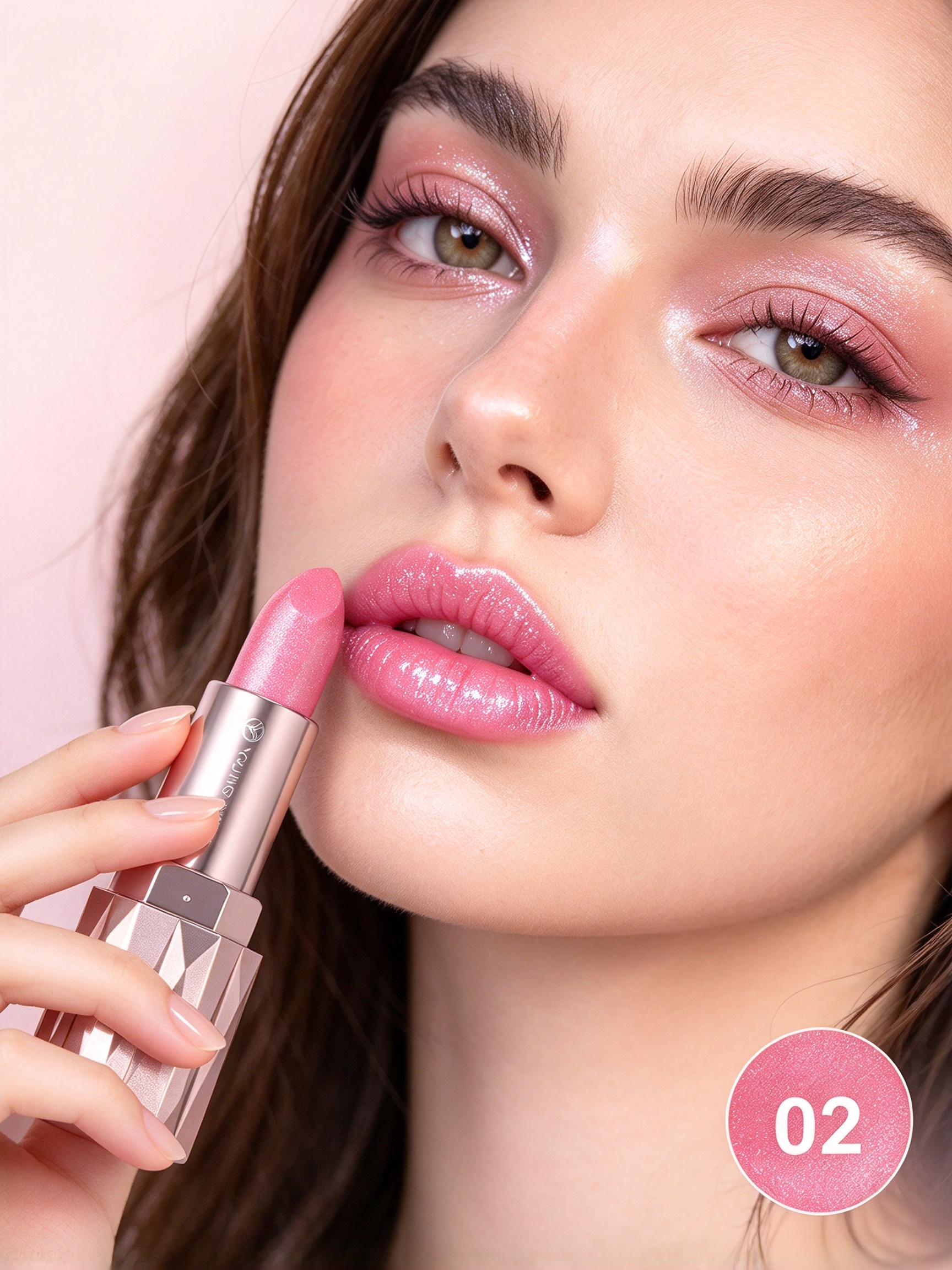 Neon Pink Lipstick