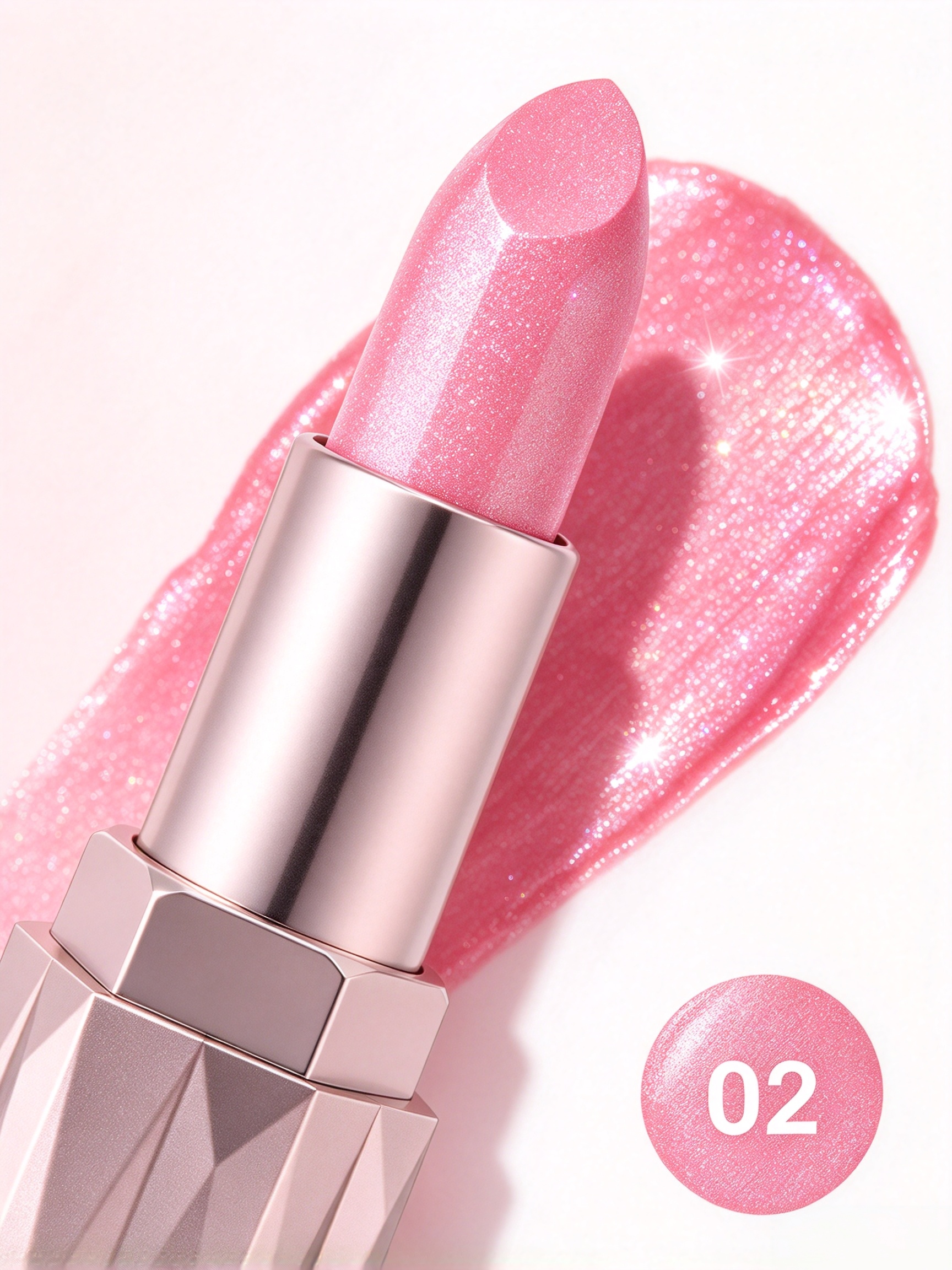 Neon Pink Lipstick