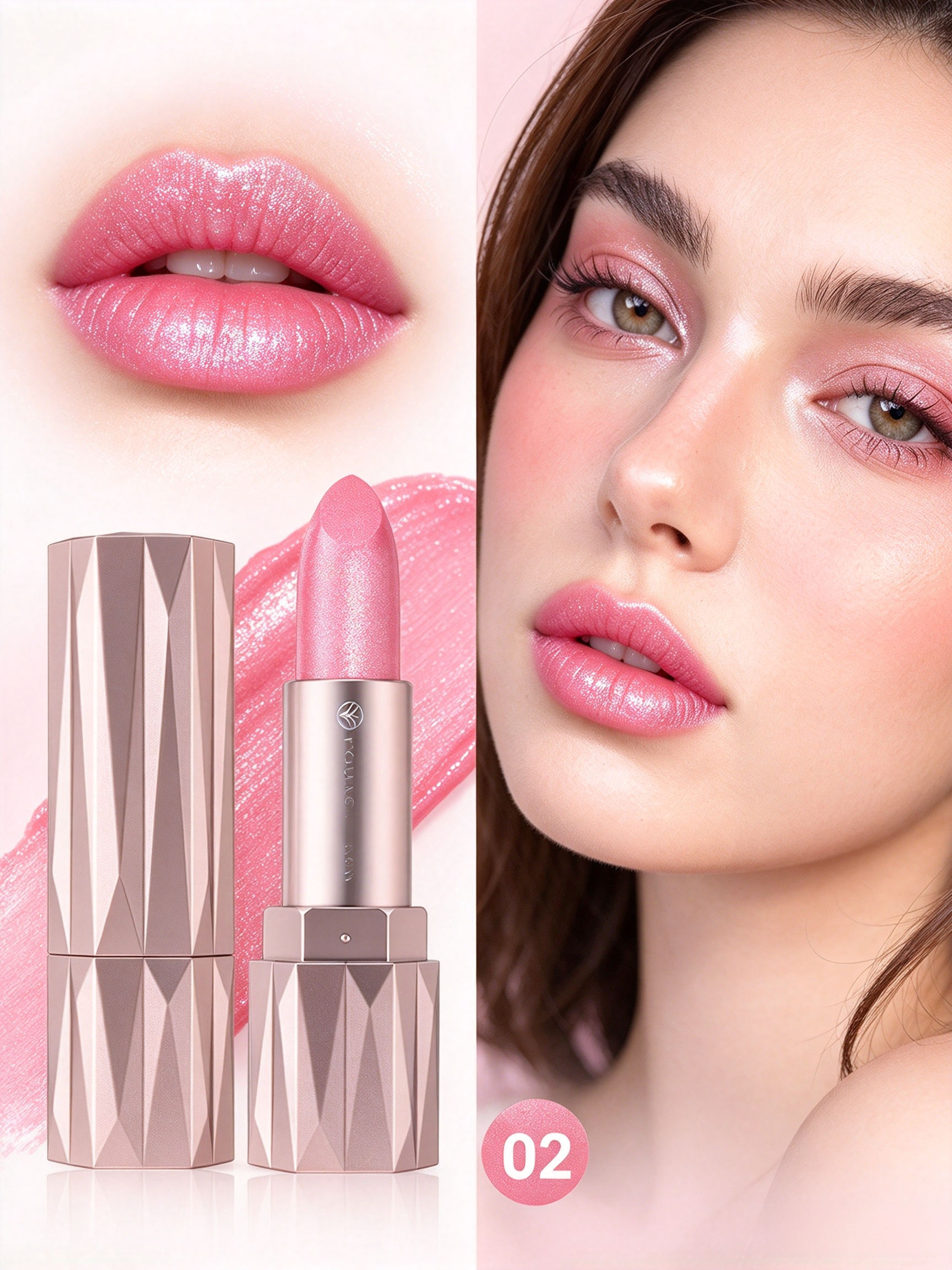Neon Pink Lipstick