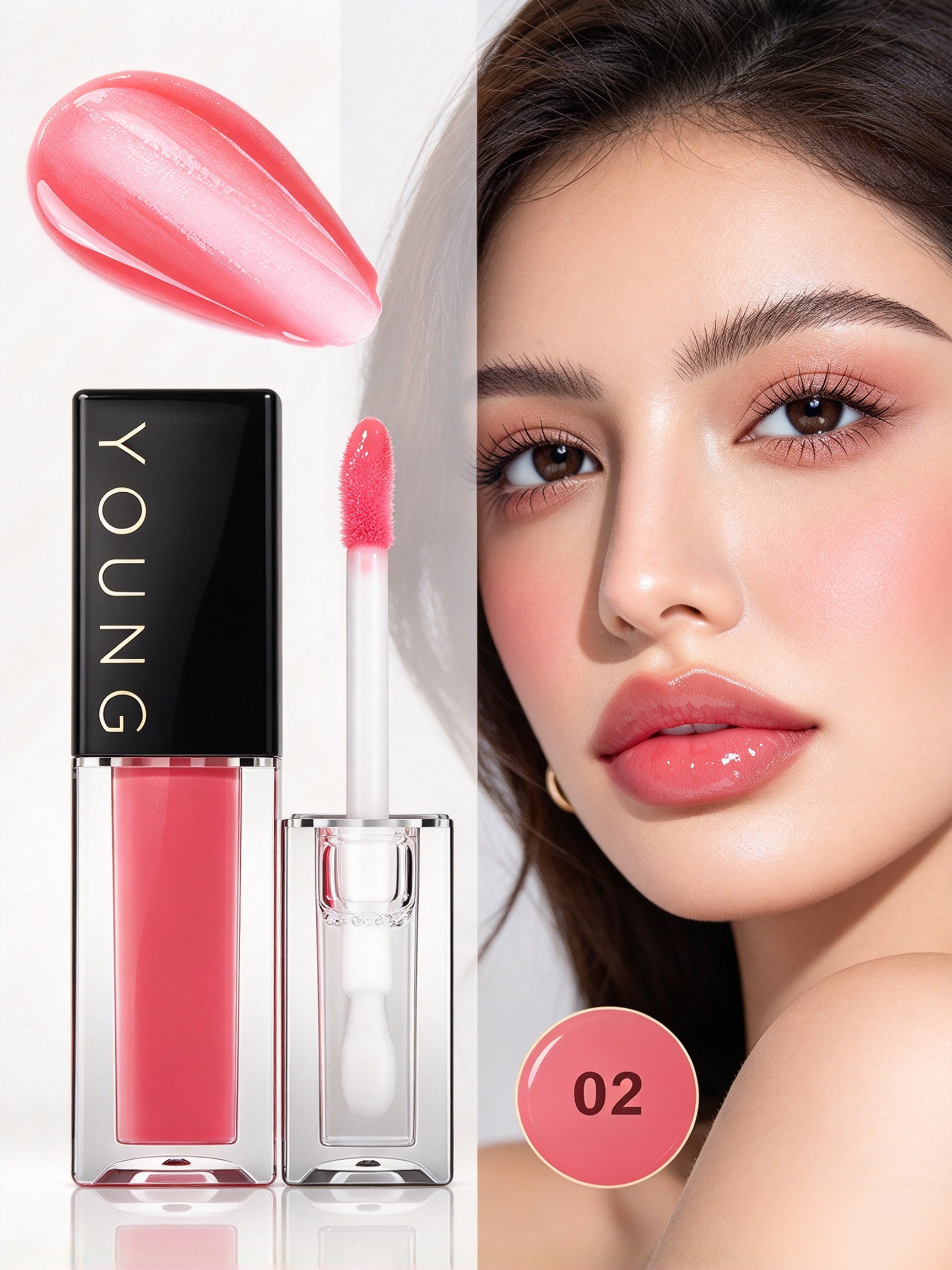 Pink Plumping Lip Gloss