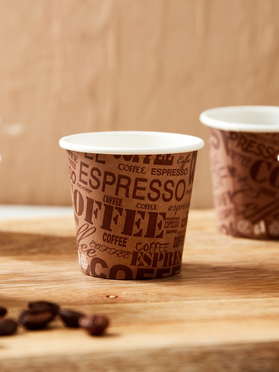 Falcon 50-Piece Paper Cup Set - 74 ml