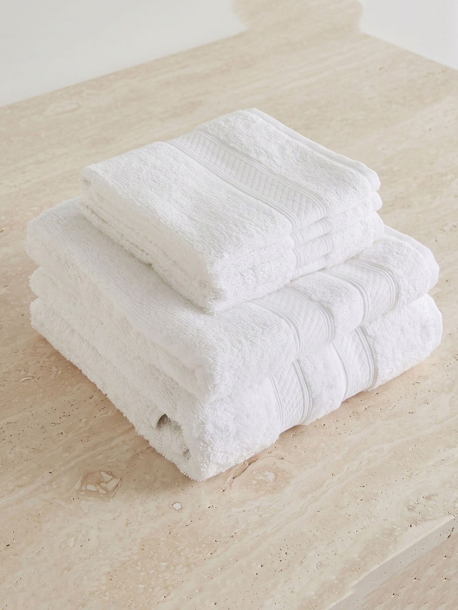 Essential Plus Combed 6-Piece Towel Set