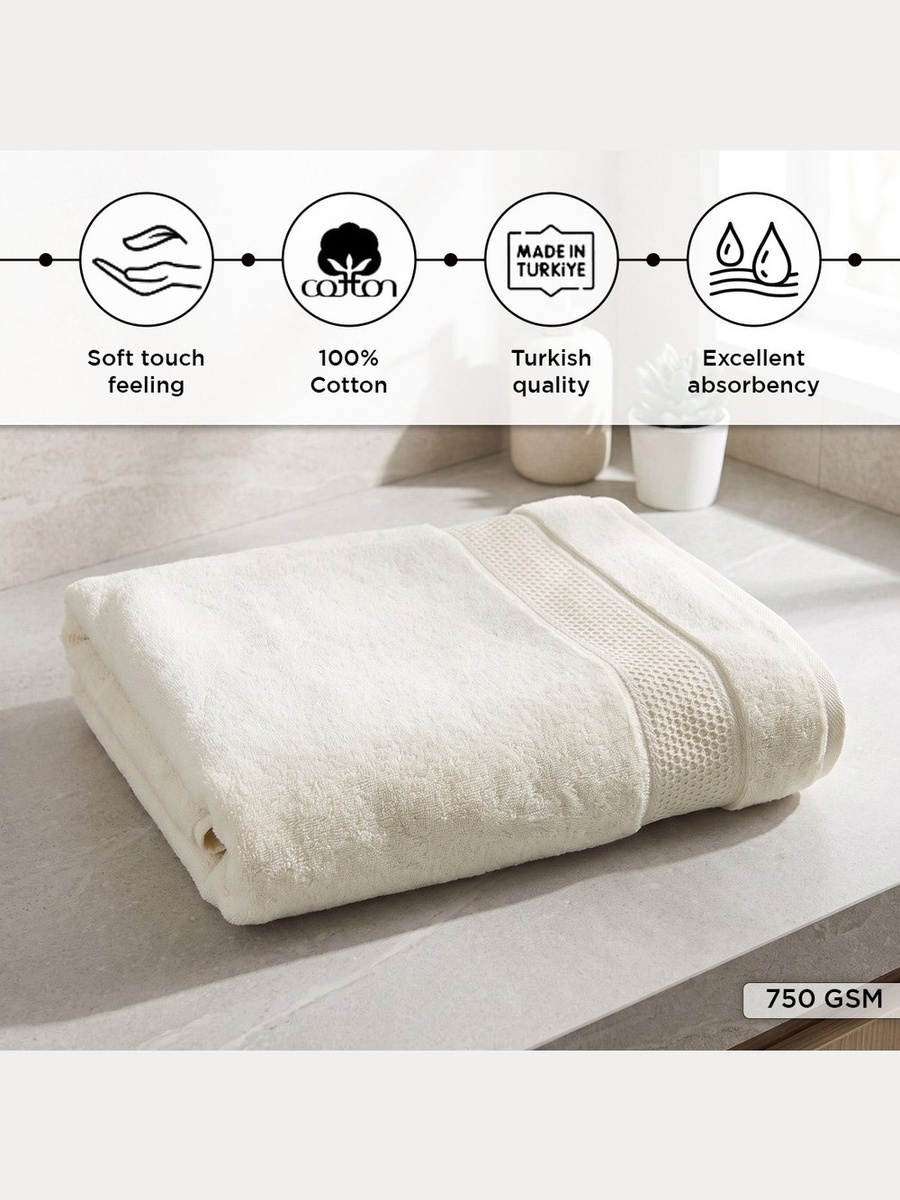 Opulence Turkish Luxury Bath Sheet - 90x150 cm