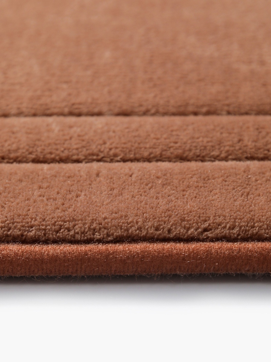 Covara Memory Foam with Mesh Backing Bath Mat Set - 50x80 cm and 40x60 cm