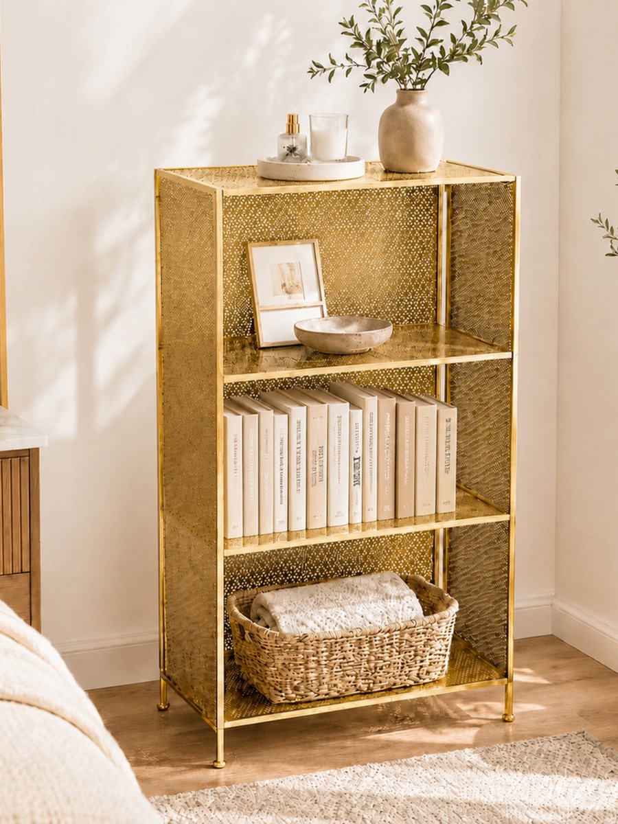 Vivian 4-Tier Foldable Storage Rack - 62x30x115 cm