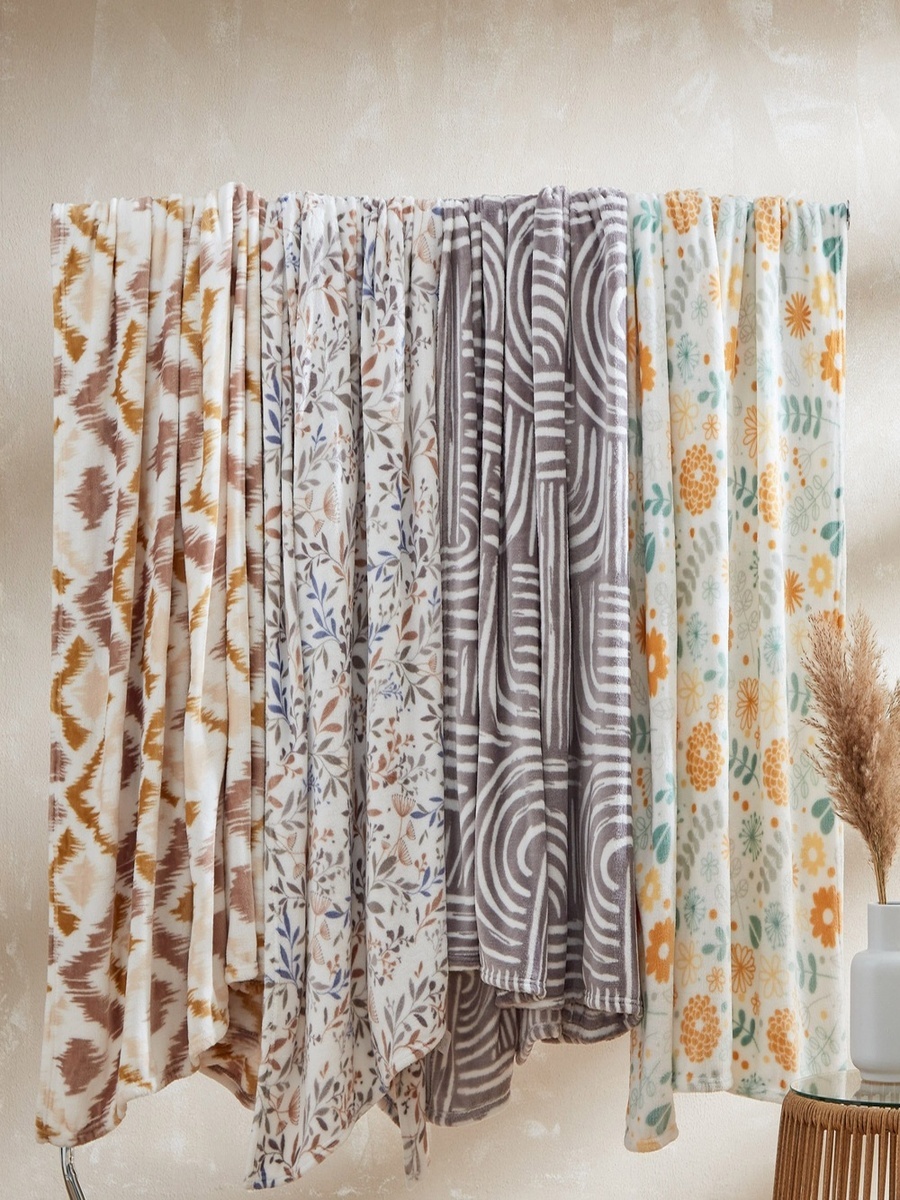 Matrix Erica Flannel Queen Blanket - 200x220 cm