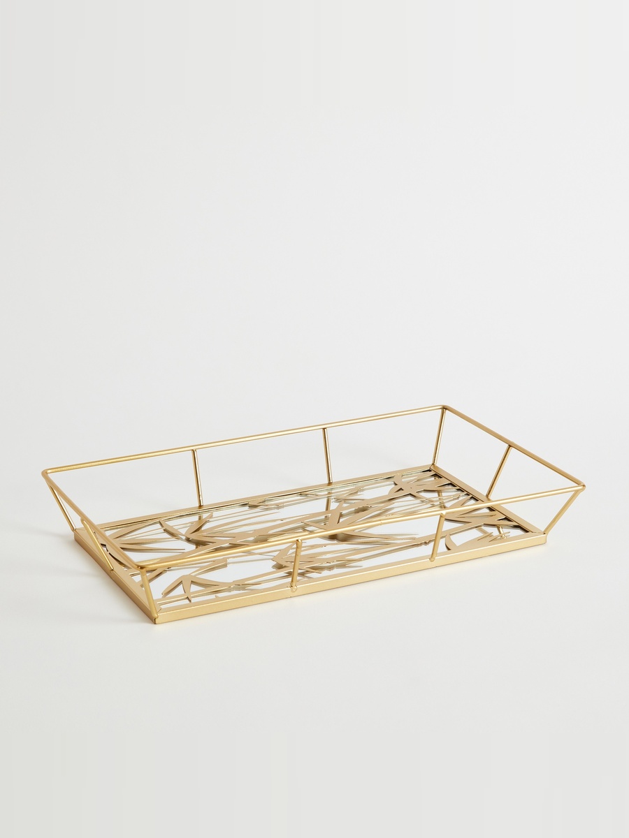 Halsey Decorative Mirror Tray - 21.5x5x35.5 cm