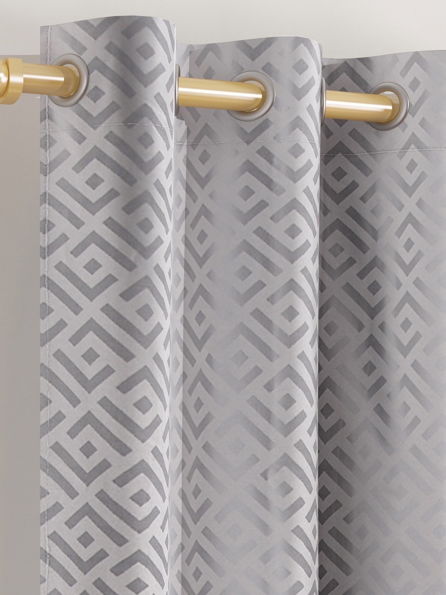 Bristol Extra Long Blackout Single Curtain - 140x300 cm