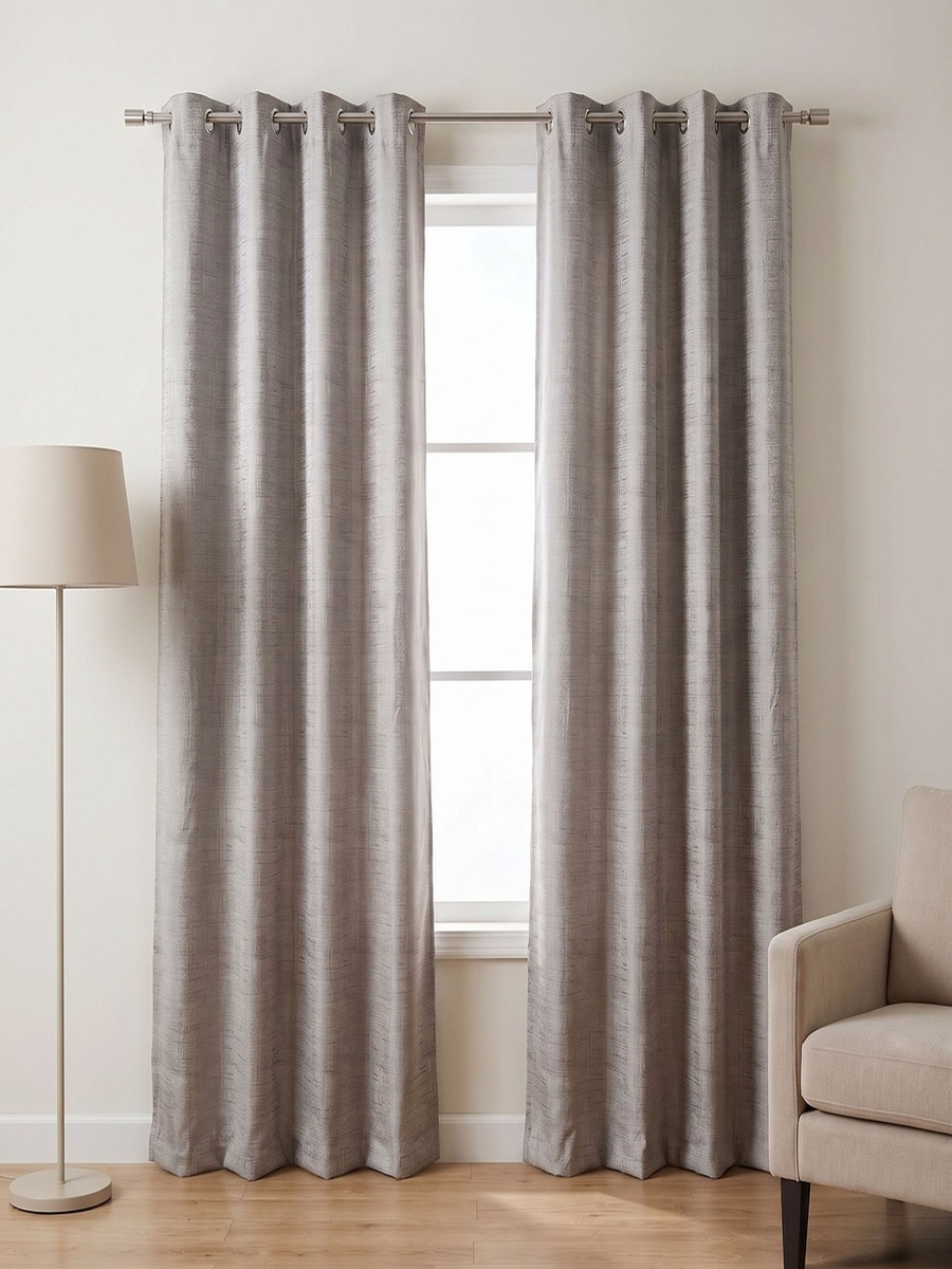 Martha 2-Piece Jacquard Blackout Curtain Set - 140x240 cm