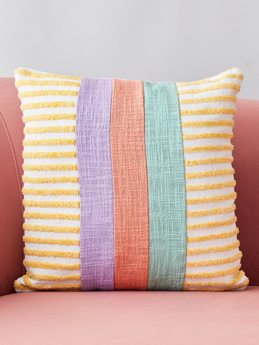 SunnyState Jase Multi Patch Cushion Cover - 40x40cm