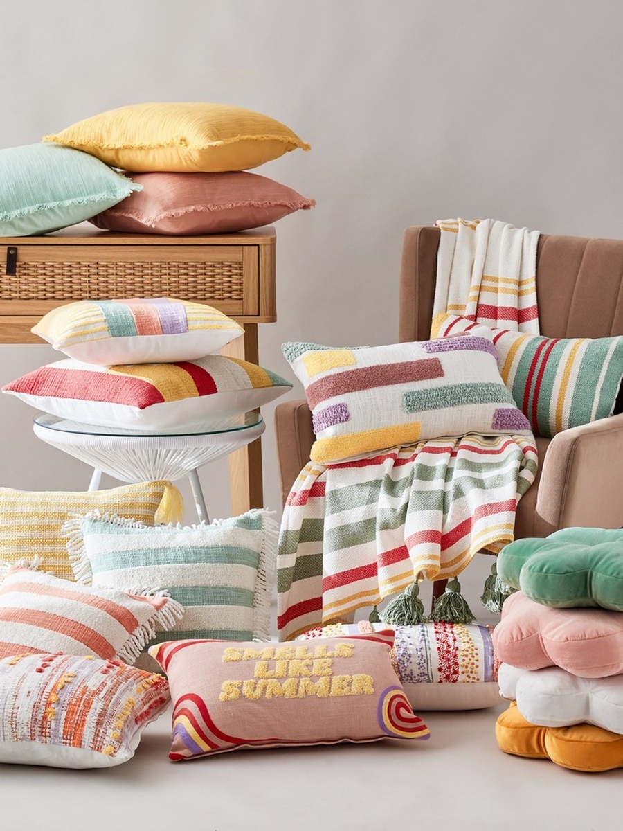 SunnyState Jase Multi Patch Cushion Cover - 40x40cm