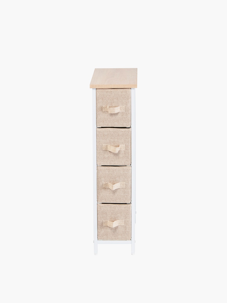 Covara Amara 4-Drawer Storage Shelf - 20x48x75.5 cm